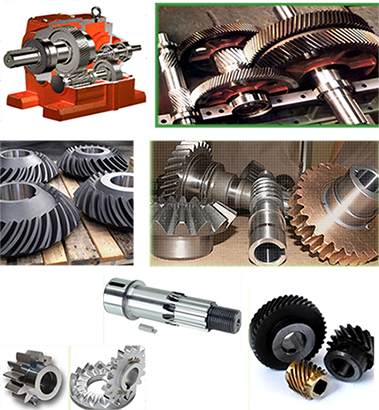 springs, gears